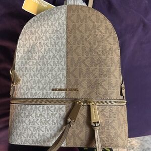 Michael kors backpack purse